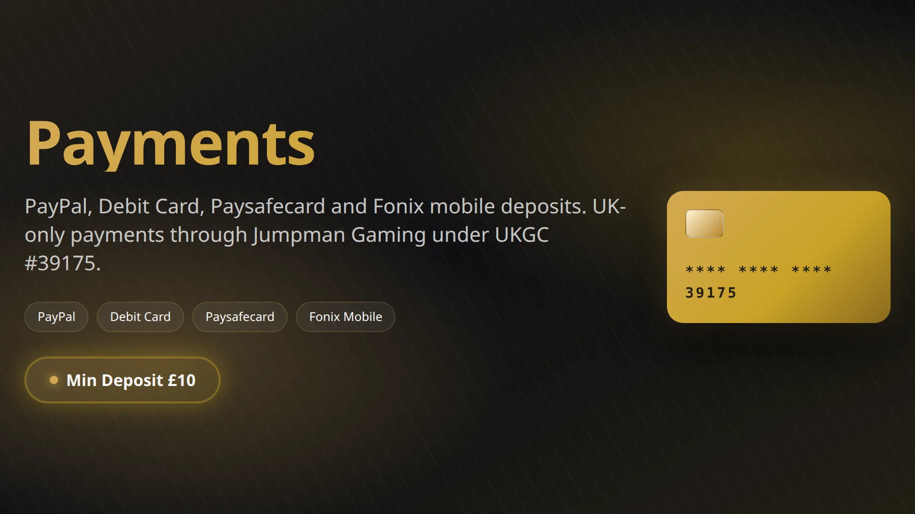 Kong Casino payment methods and banking options